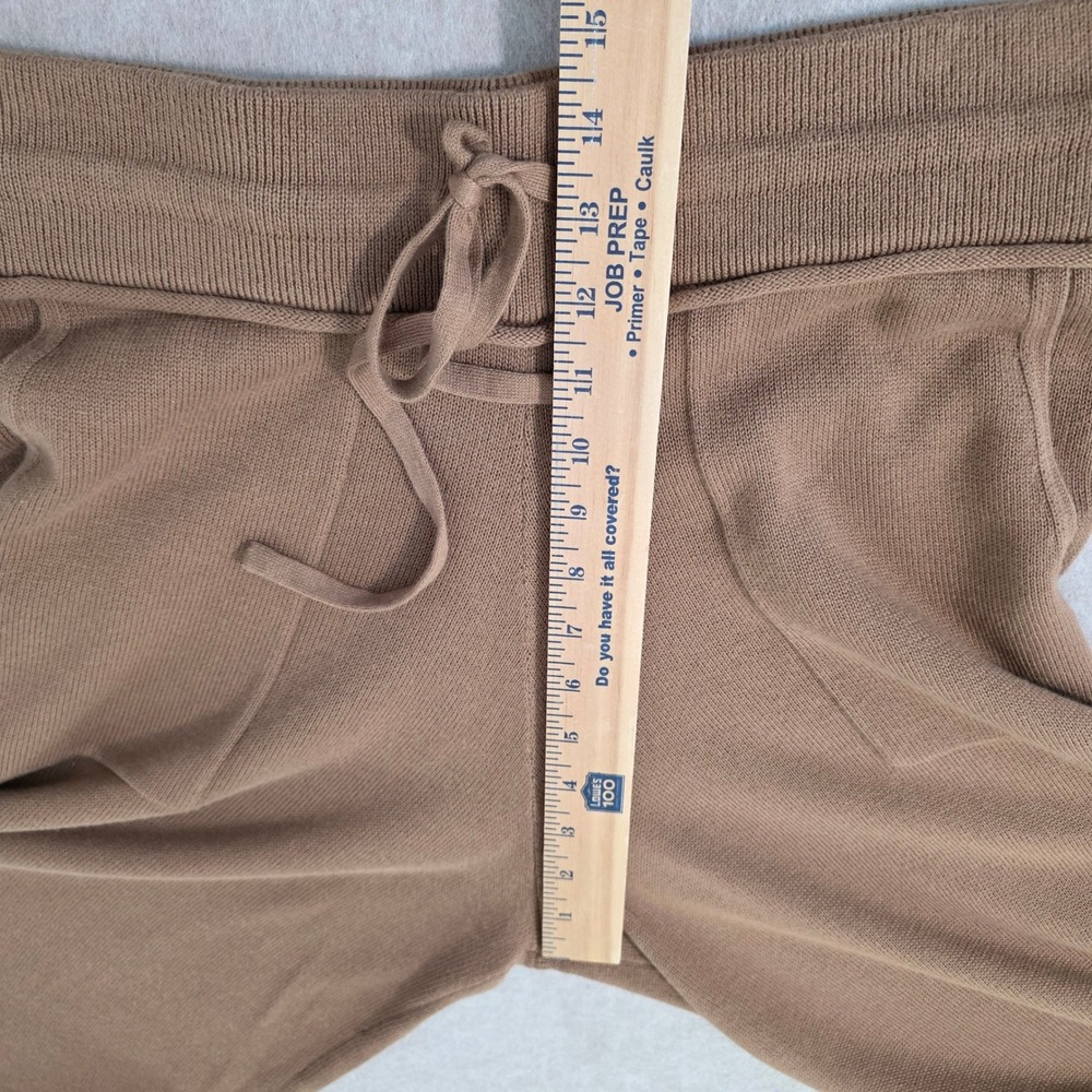 Haven Well Within Wide Leg Organic Cotton Knit Pants Sz M Cozy Boho Drawstring - Picture 9 of 12